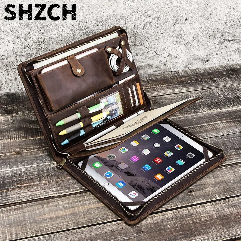 Tablet Tech Accessories - Borsa in Pelle per Tablet Apple