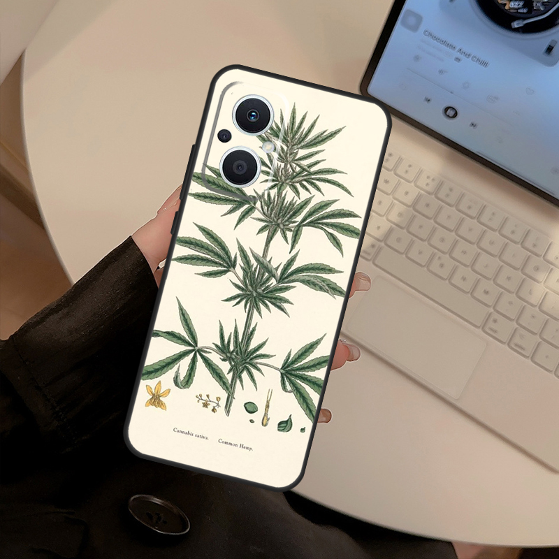 Custodia con disegni botanici  - Oppo Reno 12 recensione e prezzo