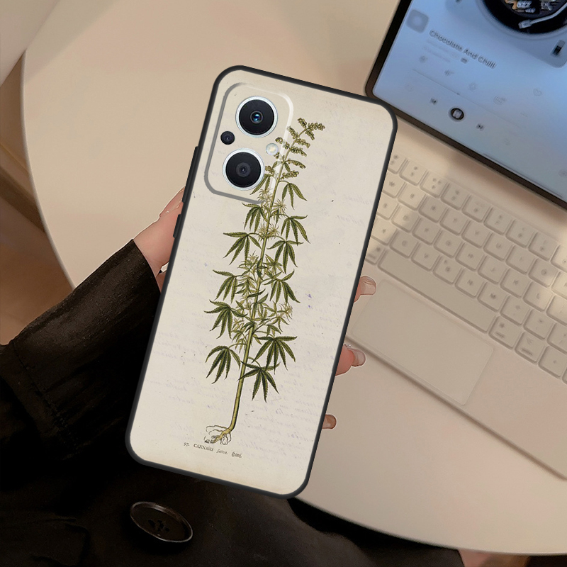 Custodia con disegni botanici  - Oppo Reno 12 recensione e prezzo