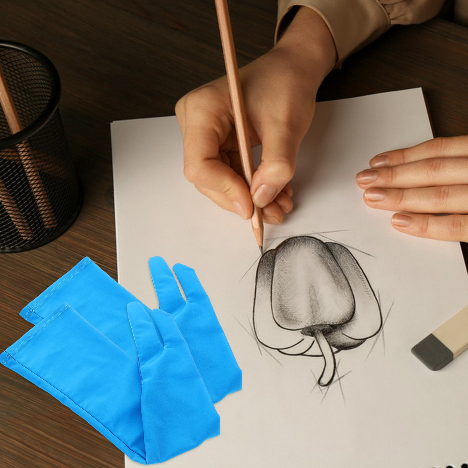 1 paio di guanti da disegno a  - Drawing Glove Artist recensione e prezzo